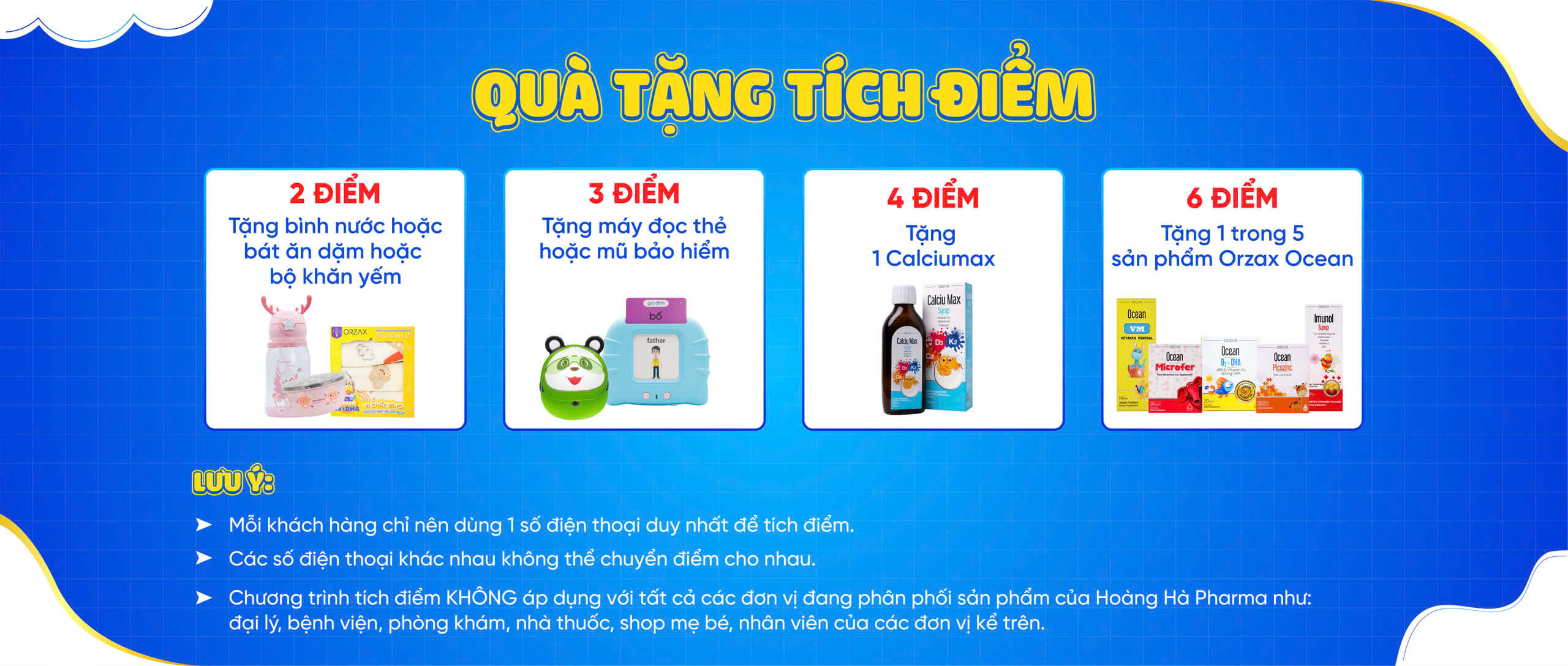 quà tặng tích điểm hoàng hà